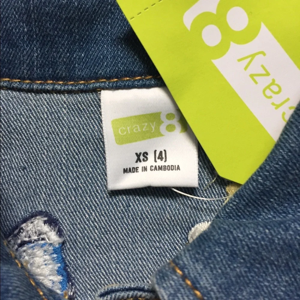 Girls Jean Jacket Size‎ 4